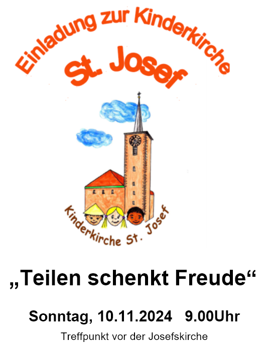 Kinderkirche 10.11. St. Josef