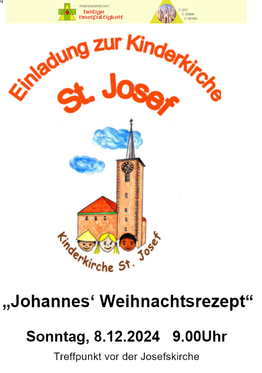 Kinderkirche 8.12. St. Josef